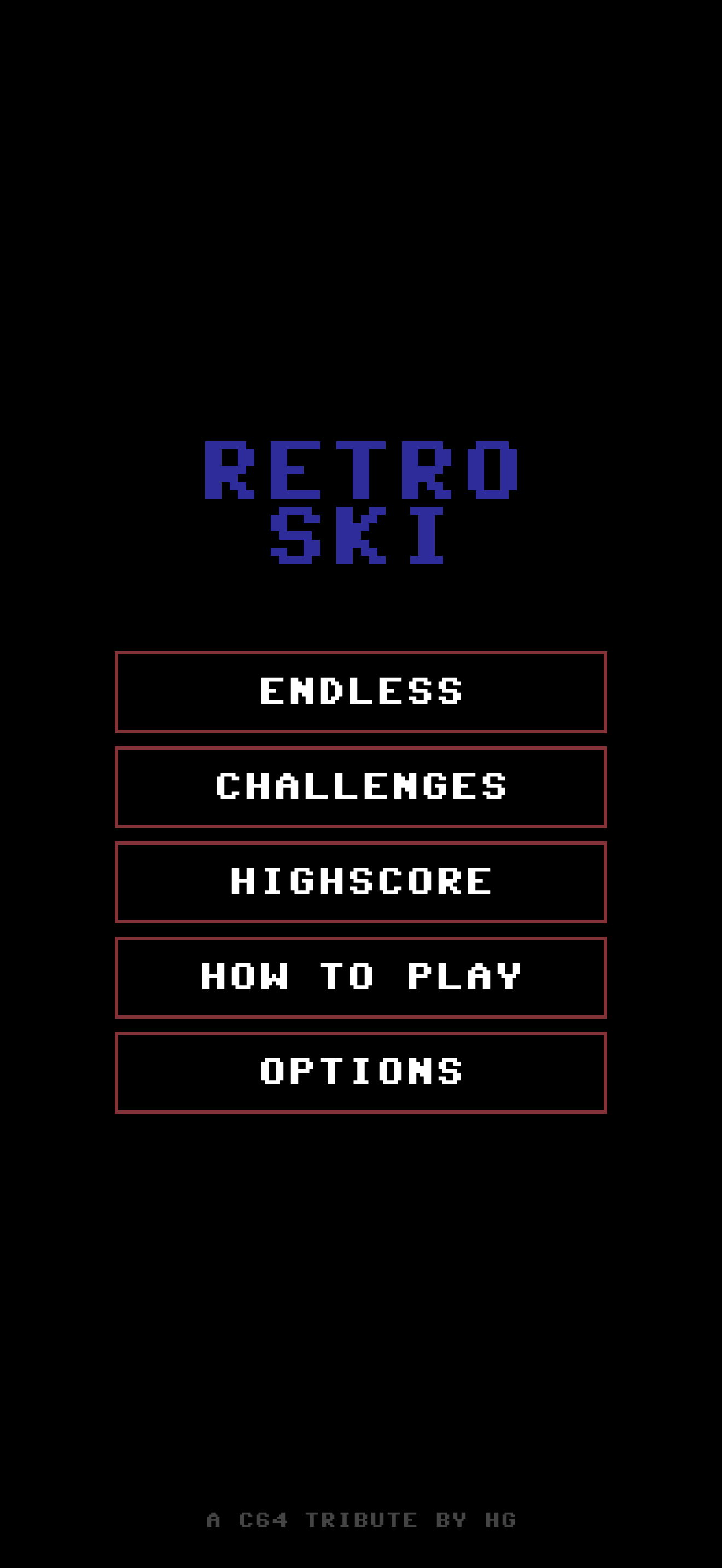 Main menu
